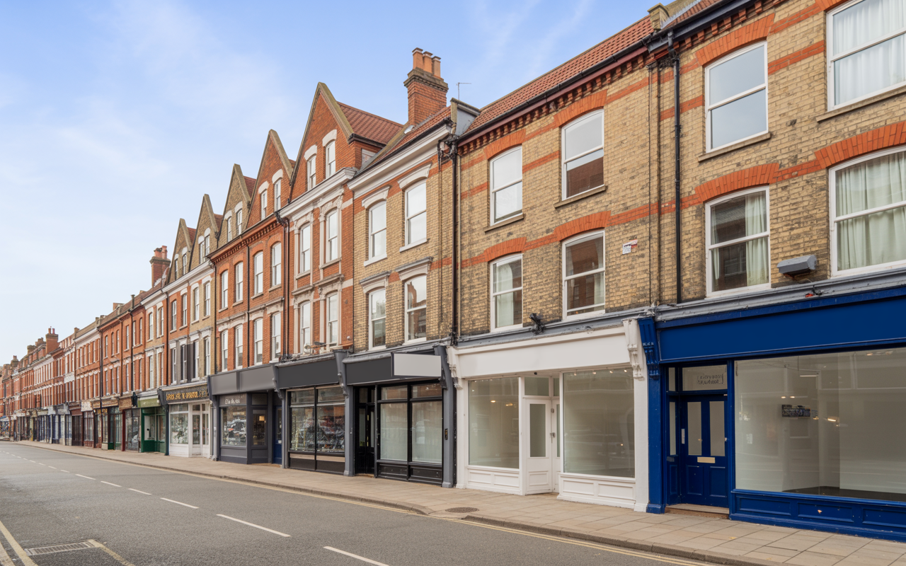 Commercial exterior in Nottingham